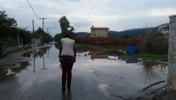 Μετάβαση κλιμακίου στη Β. Εύβοια, εκ νέου, μετά τις πρόσφατες πλημμύρες